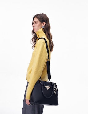 Bolsa satchel H&co Zoe para mujer