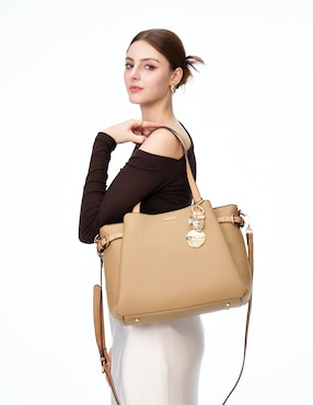 Bolsa satchel H&Co Ione para mujer