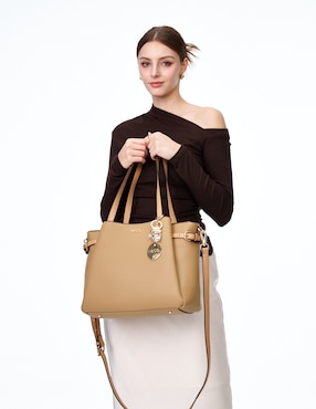 Bolsa satchel H&Co Ione para mujer