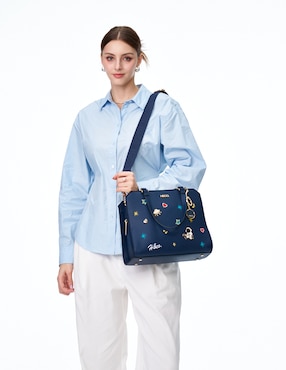 Bolsa satchel H&Co Marisha para mujer