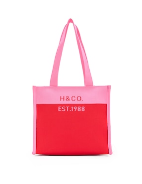 Bolsa tote H&Co Melia para mujer