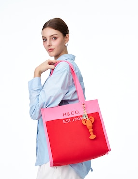 Bolsa tote H&Co Melia para mujer