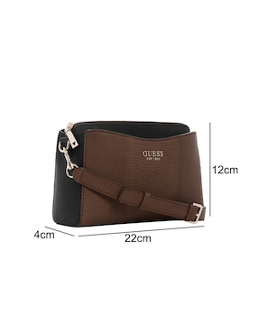 Bolsa crossbody guess lyndi para mujer