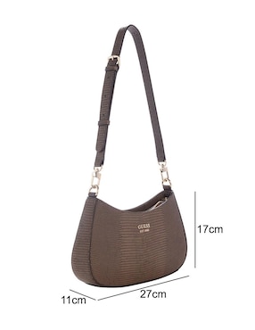 Bolsa shoulder Guess Lyndi para mujer