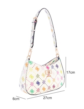Bolsa shoulder Guess Emelie Logo para mujer