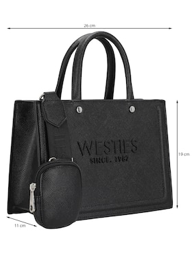 Bolsa satchel Westies Siavash para mujer