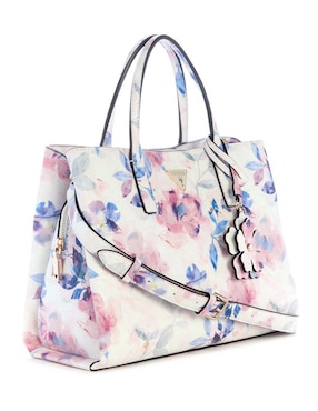 Bolsa satchel Guess Lucci para mujer
