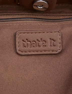 Bolsa satchel That's It para mujer