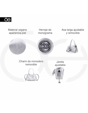 Bolsa bucket Cloe Adavari para mujer