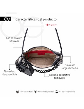 Bolsa shoulder Cloe para mujer
