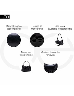 Bolsa shoulder Cloe para mujer