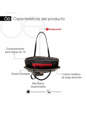 Bolsa satchel Cloe Tinbrali I para mujer