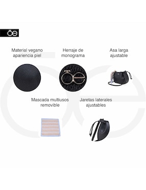Bolsa crossbody Cloe Yeletsa para mujer