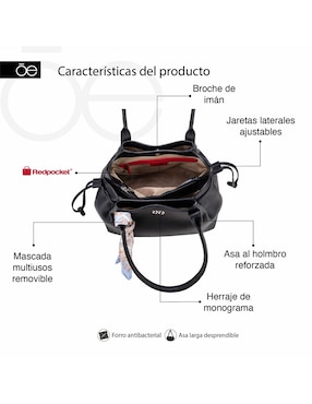 Bolsa satchel Cloe Yeletsa para mujer
