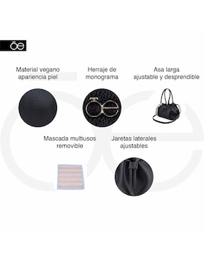 Bolsa satchel Cloe Yeletsa para mujer