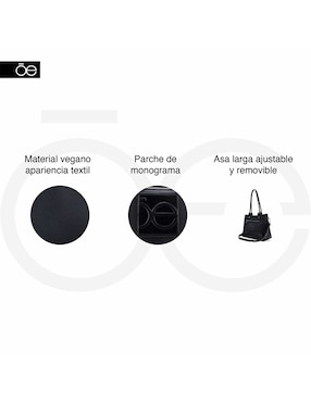 Bolsa satchel Cloe Yotadi para mujer