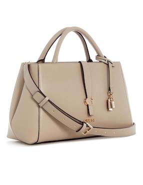 Bolsa satchel Guess Carrie para mujer