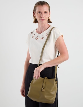 Bolsa crossbody Huser Basics para mujer