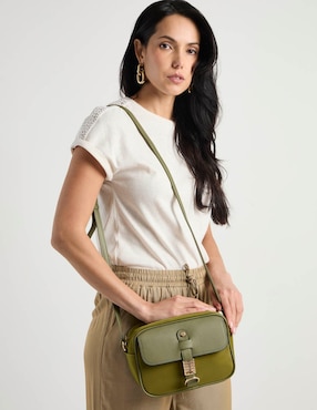 Bolsa crossbody Huser Basics para mujer