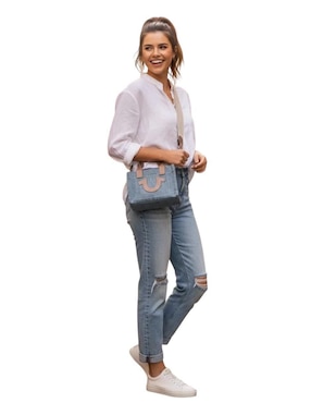 Bolsa crossbody True Religion para mujer