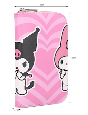 Porta pasaporte W Capsule My Melody & Kuromi