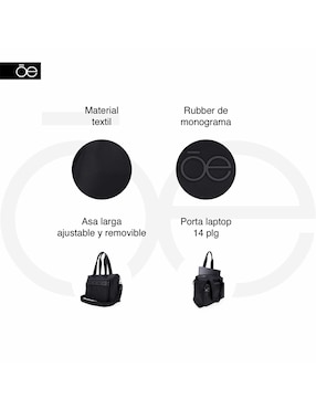 Bolsa portalaptop Cloe Fionali 14 pulgadas