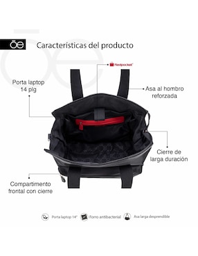Bolsa portalaptop Cloe Fionali 14 pulgadas