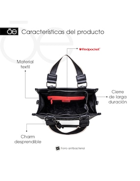 Bolsa satchel Cloe Sirlania I para mujer