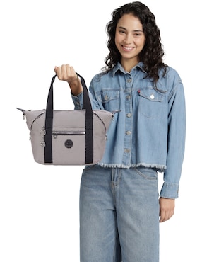 Bolsa shoulder Kipling para mujer
