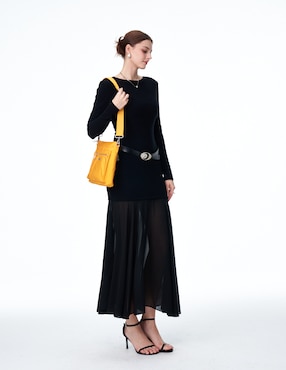 Bolsa crossbody H&Co Lyra para mujer