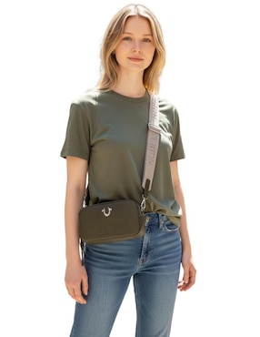 Bolsa crossbody True Religion para mujer