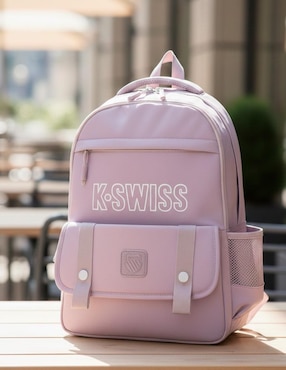 Mochila escolar K-Swiss para niña