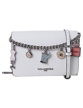 Bolsa crossbody Karl Lagerfeld Paris de piel para mujer
