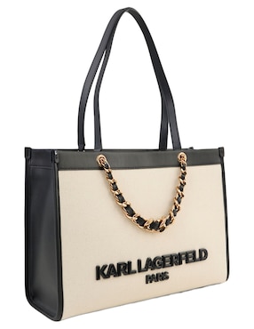 Bolsa tote karl lagerfeld paris de piel para mujer