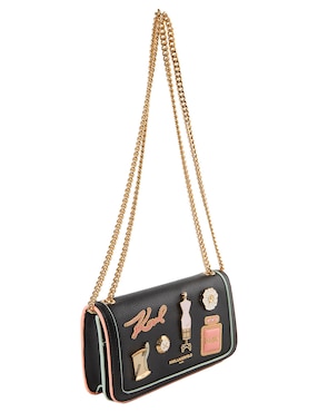 Bolsa shoulder Karl Lagerfeld Paris de piel para mujer