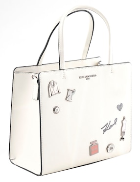 Bolsa satchel Karl Lagerfeld Paris para mujer