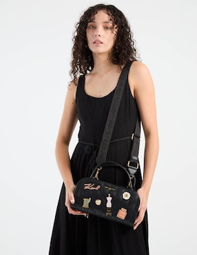 Bolsa satchel Karl Lagerfeld Paris para mujer