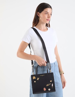 Bolsa satchel Karl Lagerfeld Paris para mujer