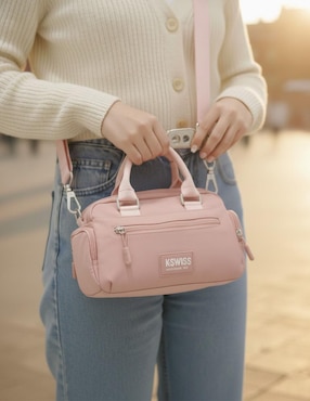 Bolsa satchel K-Swiss Trendy para mujer