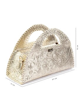 Bolsa satchel Angelozano de piel para mujer