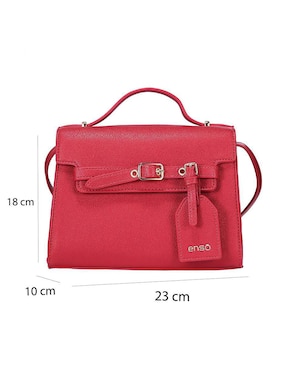 Bolsa satchel Enso Timeless Structure para mujer