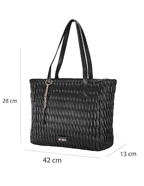 Bolsa tote Enso Urban Weave para mujer