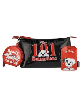 Set cosmetiquera multiusos W Capsule Cats & Dogs 101 Dálmatas 3 piezas