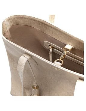 Bolsa tote Quirelli de piel para mujer