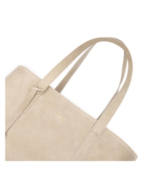 Bolsa tote Quirelli de piel para mujer