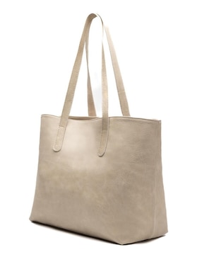 Bolsa tote Quirelli de piel para mujer