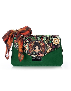 Bolsa flap Ay Güey Petra Friducha para mujer