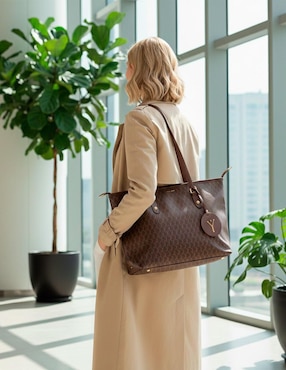 Bolsa tote Glamour Chic para mujer