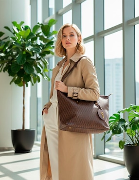 Bolsa tote Glamour Chic para mujer