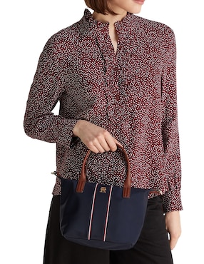 Bolsa tote tommy hilfiger popette para mujer